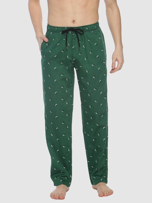 Buy Bene Kleed Green Regular Fit Printed Nightwear Pyjamas for