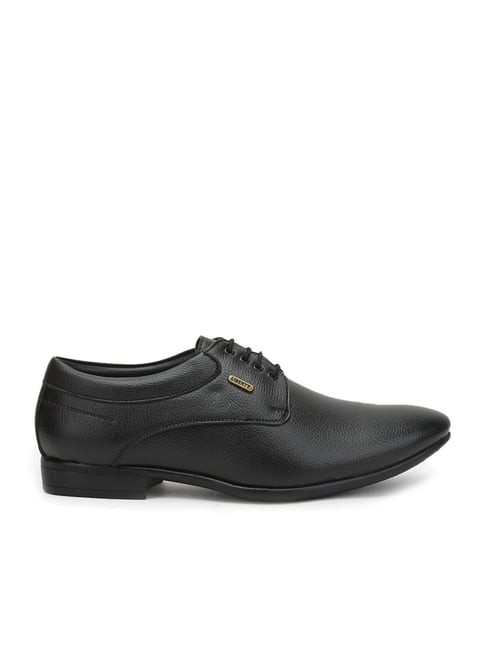 Fortune By Liberty Men's Black Derby Shoes-picture-20