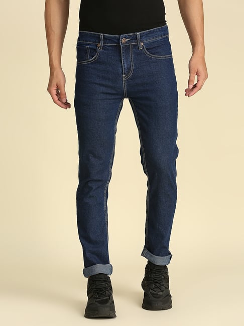 Buy Navy Blue Jeans for Men by High Star Online
