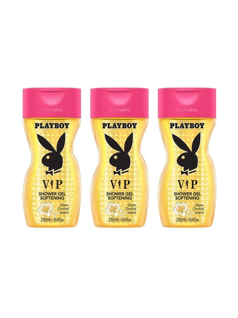 Buy Playboy VIP Shower Gel for Women Pack of 3 for Online Tata