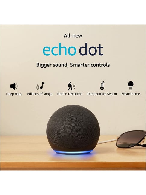 Amazon All-New Echo Dot 5th Gen 2023 release Smart speaker with Big sound, Motion Detection & Alexa (Black)