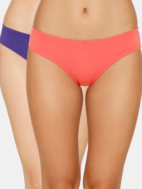 Zivame Assorted Bikini Panty  - Pack of 2 Price in India