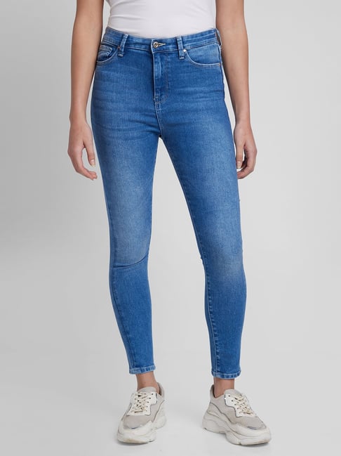 Spykar Blue High Rise Jeans-picture-40