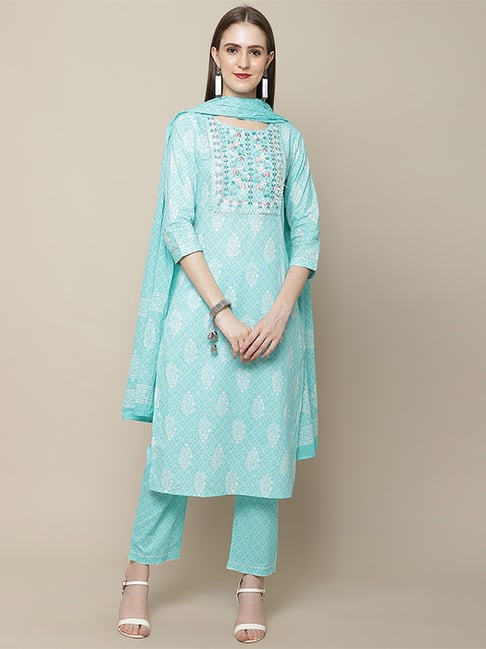 Trending Designer Beautiful Kurti Trouser Set Women's Kurta Pant Set  Dresses | eBay