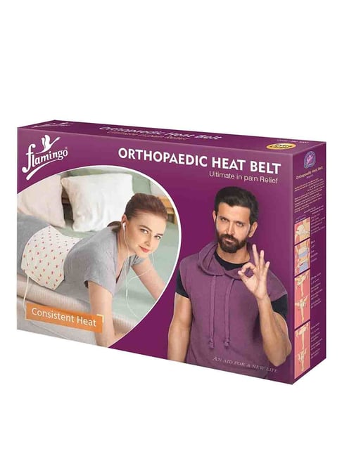 Flamingo Orthopaedic Electric Heating Pad, Heat Belt with Temperature Controller - XL