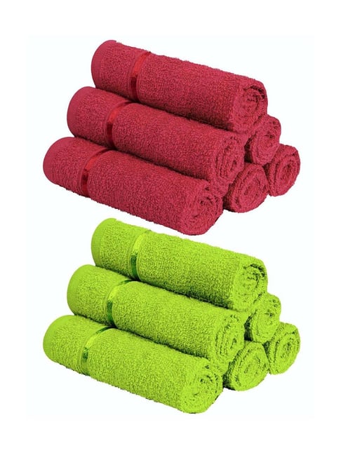 Lime green towel online bale