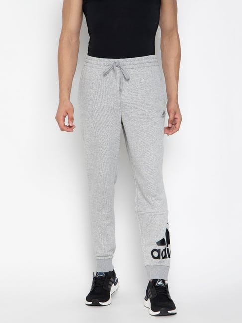 adidas Grey Regular Fit Printed Sports Joggers-picture-32