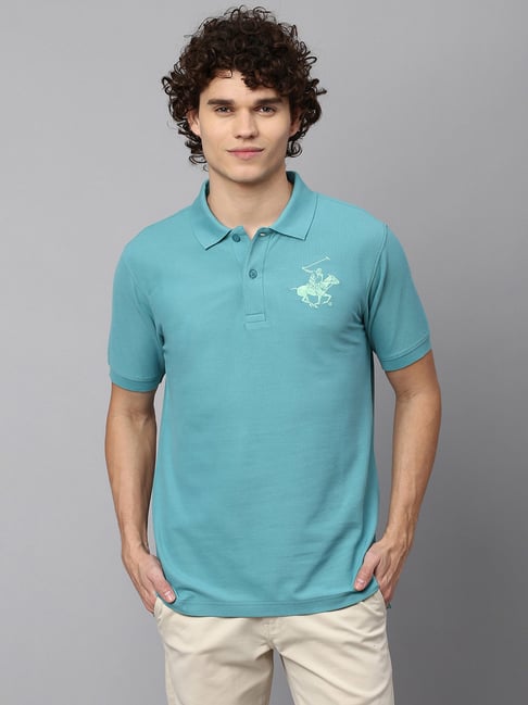 Turquoise polo 2024 t shirt