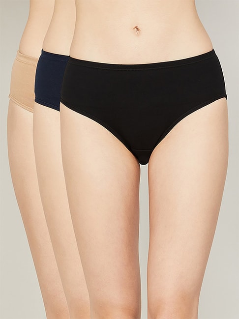 Ginger by Lifestyle Assorted Color Panties - Pack Of 3 Price in India