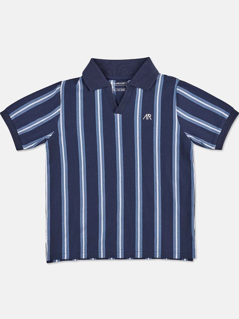 トップス ANGEL BOY NAVY PINSTRIPE SHIRT S Angel Boy Navy Pinstripe Shirt