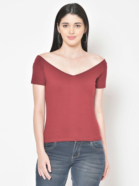 Darcy Keyhole Blouse in Red Rose – Silver & Gold Boutique