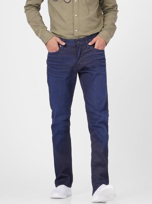 Jack & Jones Navy Regular Fit Jeans