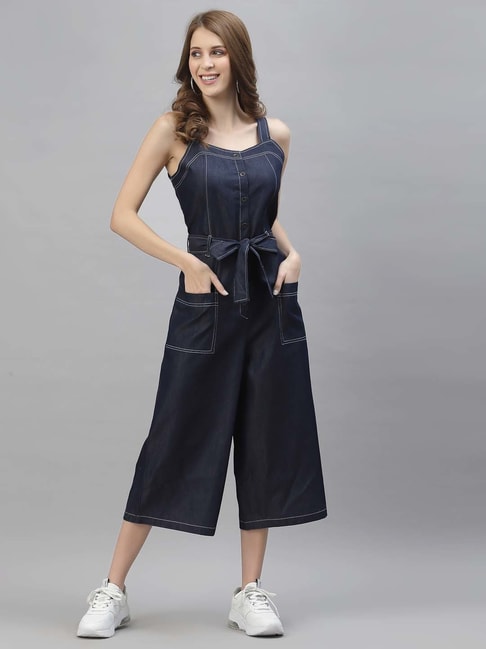 Buy Denim Jumpsuits For Women Online In India At Best Price Offers  Tata  CLiQ