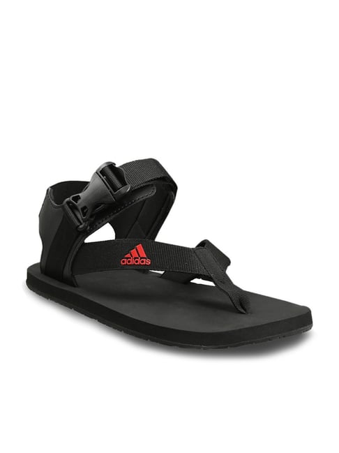 Buy Adidas Men s SUB AVIOR Black Back Strap Sandals for Men at