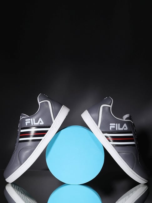 Buy FILA White Mens Lace Up Sports Shoes | Shoppers Stop