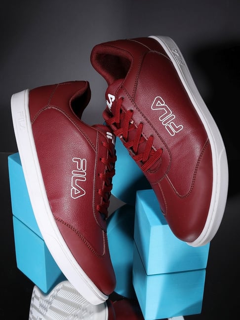 Fila Men's BARTON Red Casual Sneakers