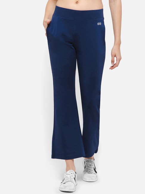 Buy Jockey Teal Textured Yoga Pants - AA01 for Women Online @ Tata CLiQ