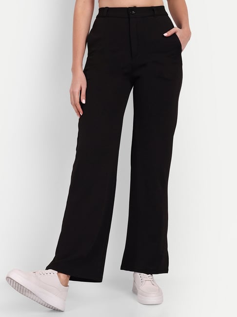 Buy BLANCA VITA Flared Suit Trousers  Black At 39 Off  Editorialist