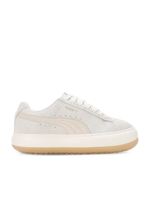 Puma Women's Suede Mayu Thrifted Off White Sneakers