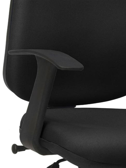 Buy Nilkamal Agile Black Moulded Foam Mid Back Office Chair at Best ...