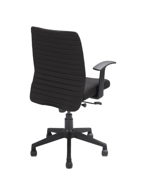 Buy Nilkamal Thames Black PU Foam Low Back Chair at Best Price