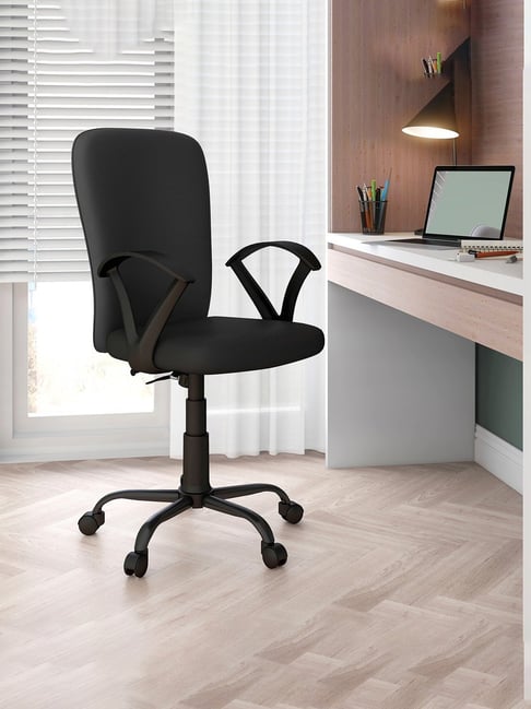 Black discount computer chair