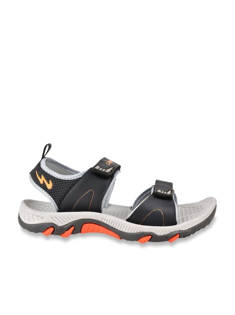 Campus Men's Grey Floater Sandals