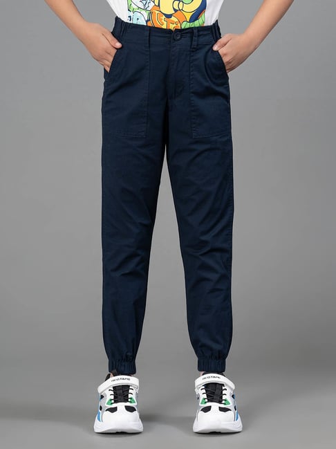 Mode by Red Tape Kids Navy Solid Joggers