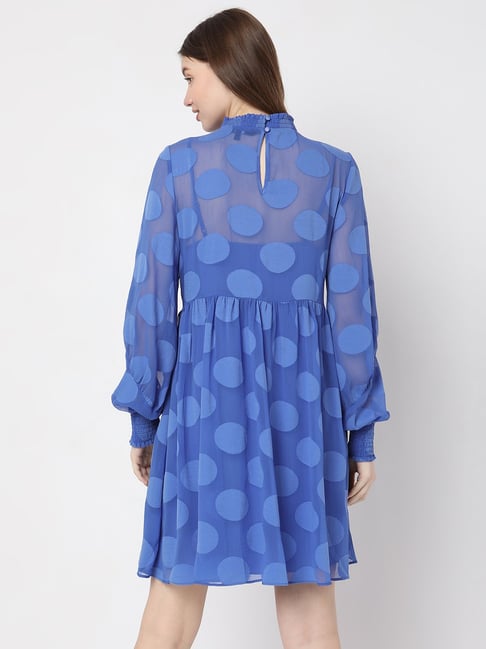 Serena Swiss Dot Dusty Blue Midi Dress – A Closet Full of Dresses