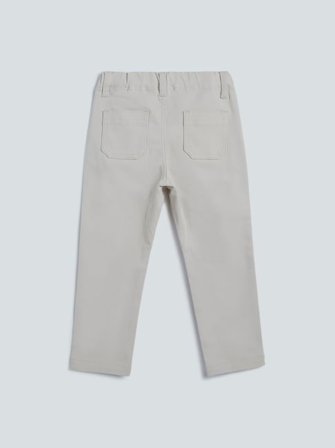 Buy HOP Kids Solid Beige Shorts from Westside