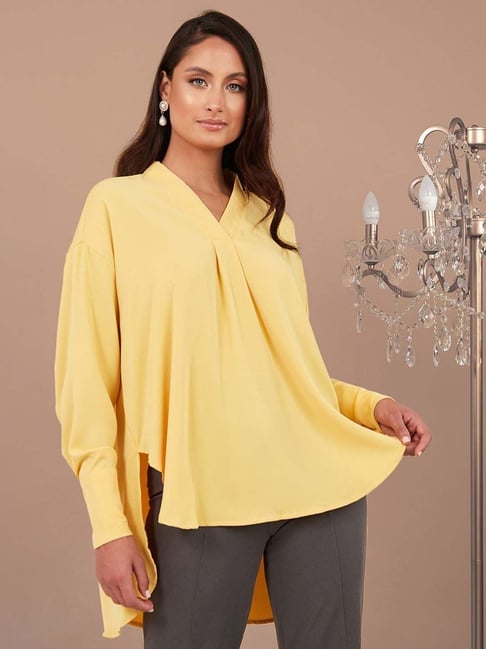 Buy Yellow Tops for Women by Styli Online