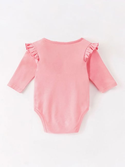 Pale cheap pink bodysuit