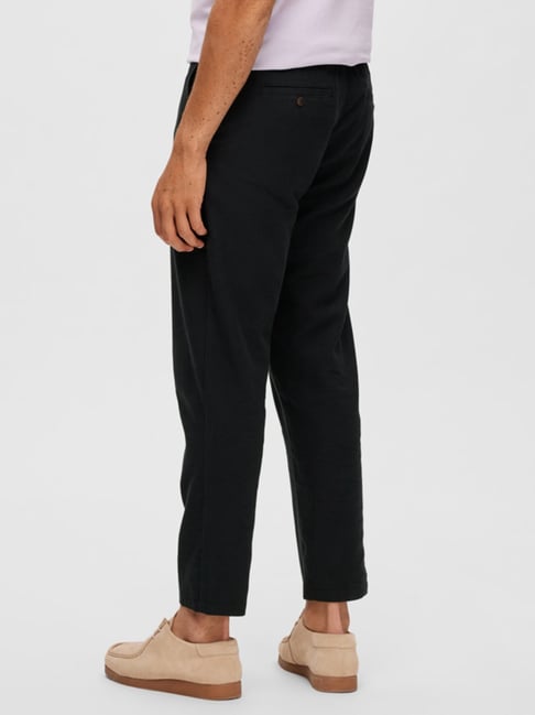 Buy Canali Slim-fit Lyocell-blend Drawstring Trousers It 50 - Blue At 60%  Off | Editorialist