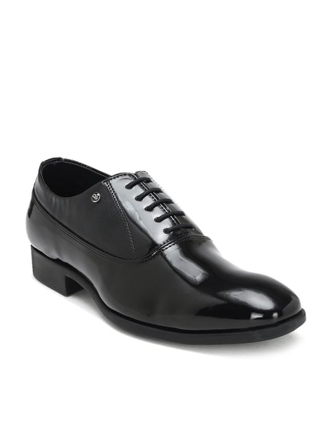 Peter England Men s Black Oxford Shoes