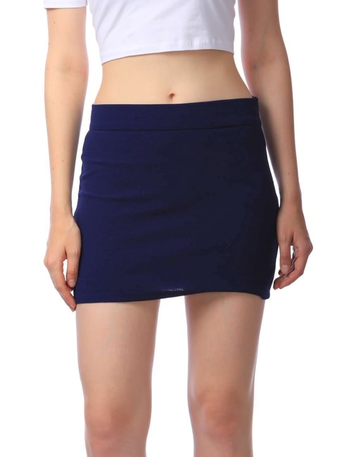 Cation Navy Shift Skirt Price in India