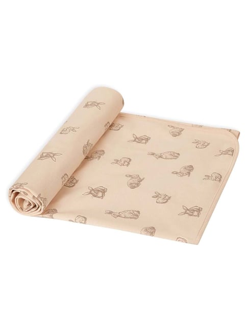 MiArcus Sweet Spring Beige Polyester 240 GSM Single Mattress Protector-picture-11