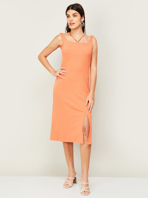 Code by Lifestyle Coral Shift Dress Price in India