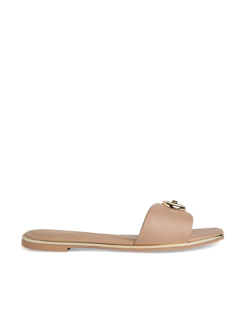 Aldo Women's Beige Casual Sandals