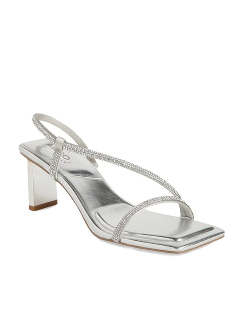 Ada Silver Knot Heeled Sandal – Bunny and Babe Winnetka