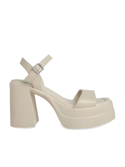 Aldo best sale white sandals