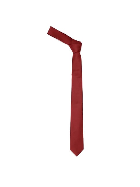 Van Heusen Red Solid Tie-picture-37