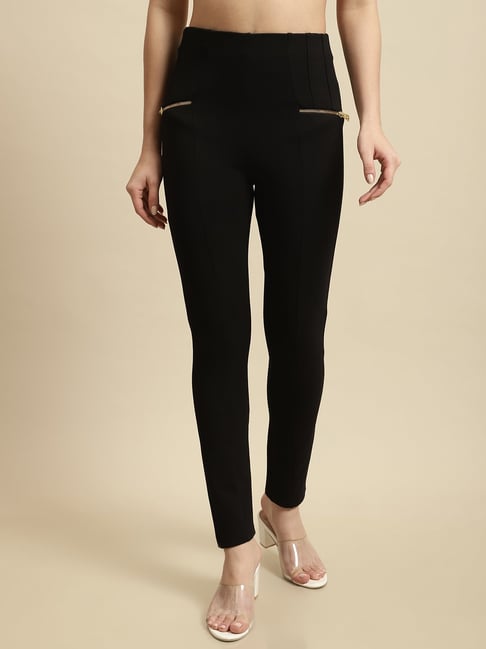 TAG 7 Black High Rise Jeggings-picture-39