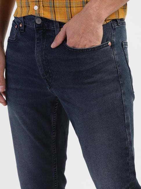 Levi s 512 Blue Cotton Tapered Fit Jeans