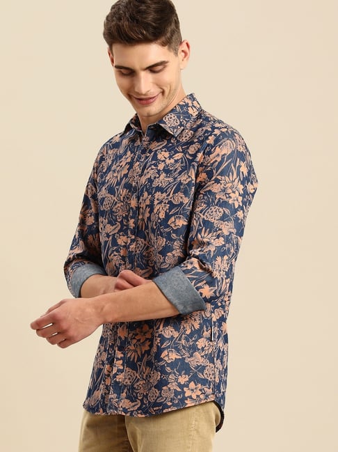 being human floral print shirt