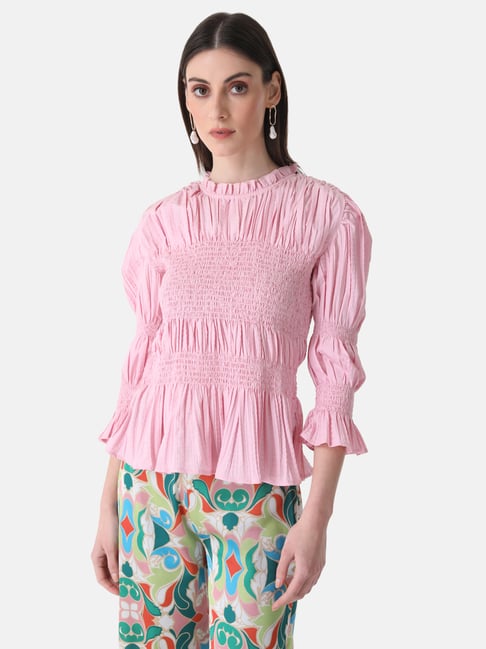 express pink top
