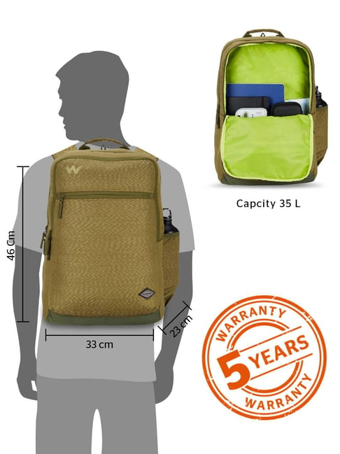 Buy Wildcraft 35 Ltrs Olive Medium Backpack Online At Best Price Tata CLiQ