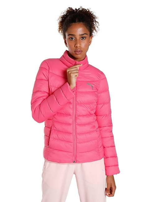 Puma hotsell jacket pink