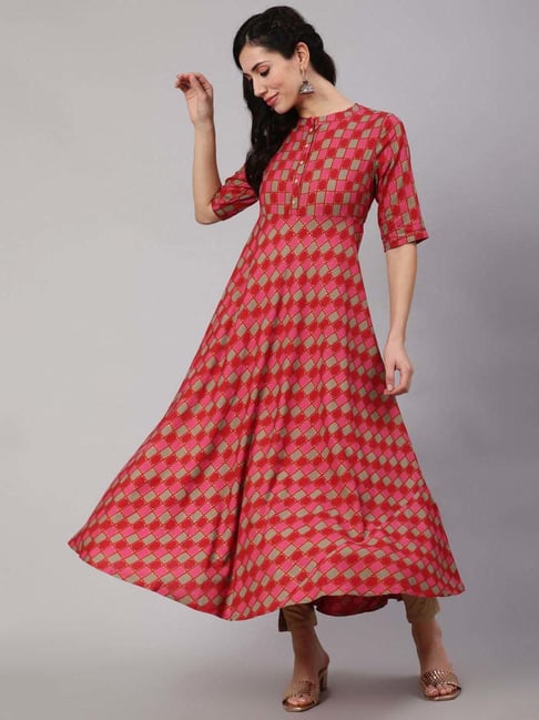 Aks anarkali kurta hotsell