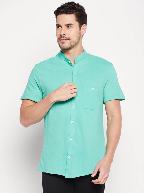 Club York Mint Regular Fit Shirt