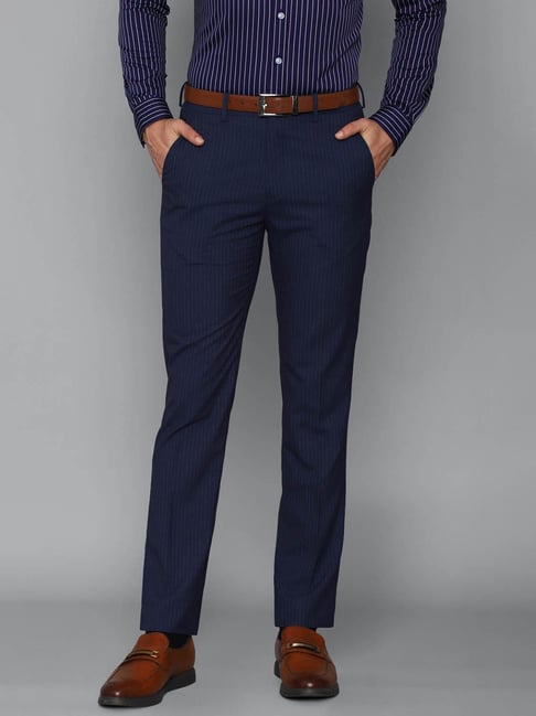 Buy Louis Philippe Men Textured Regular Fit Formal Trouser - Grey Online at  Low Prices in India - Paytmmall.com